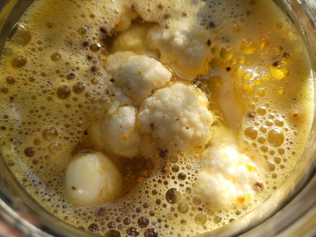 Fermentierter Kurkuma-Blumenkohl