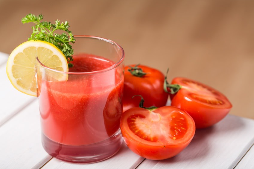 Tomate Karotte Sellerie Zitrone Saft - leckeres Rezept