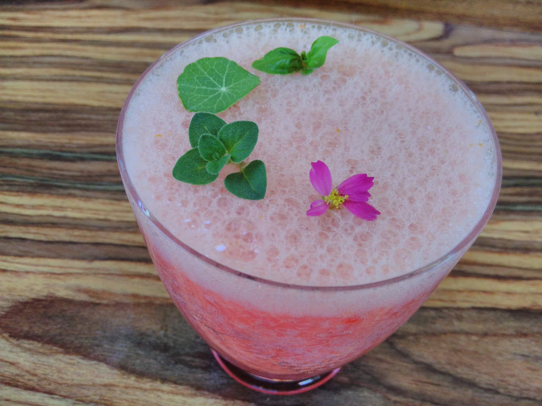 Zweierlei Wassermelonen Smoothie