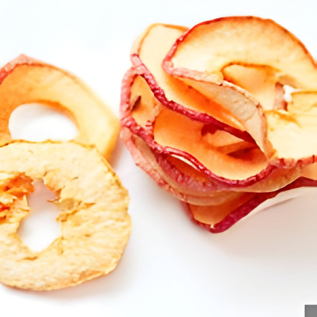 Apfelchips selber machen - knusprig lecker selbst zubereitet