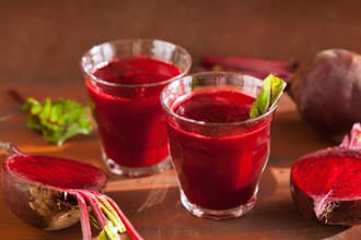 Rote Bete als Zutat für Säfte und Smoothies