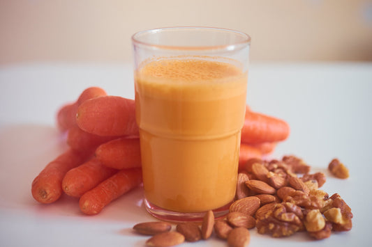 Saftrezept - Karotte, Mandel und Walnuss