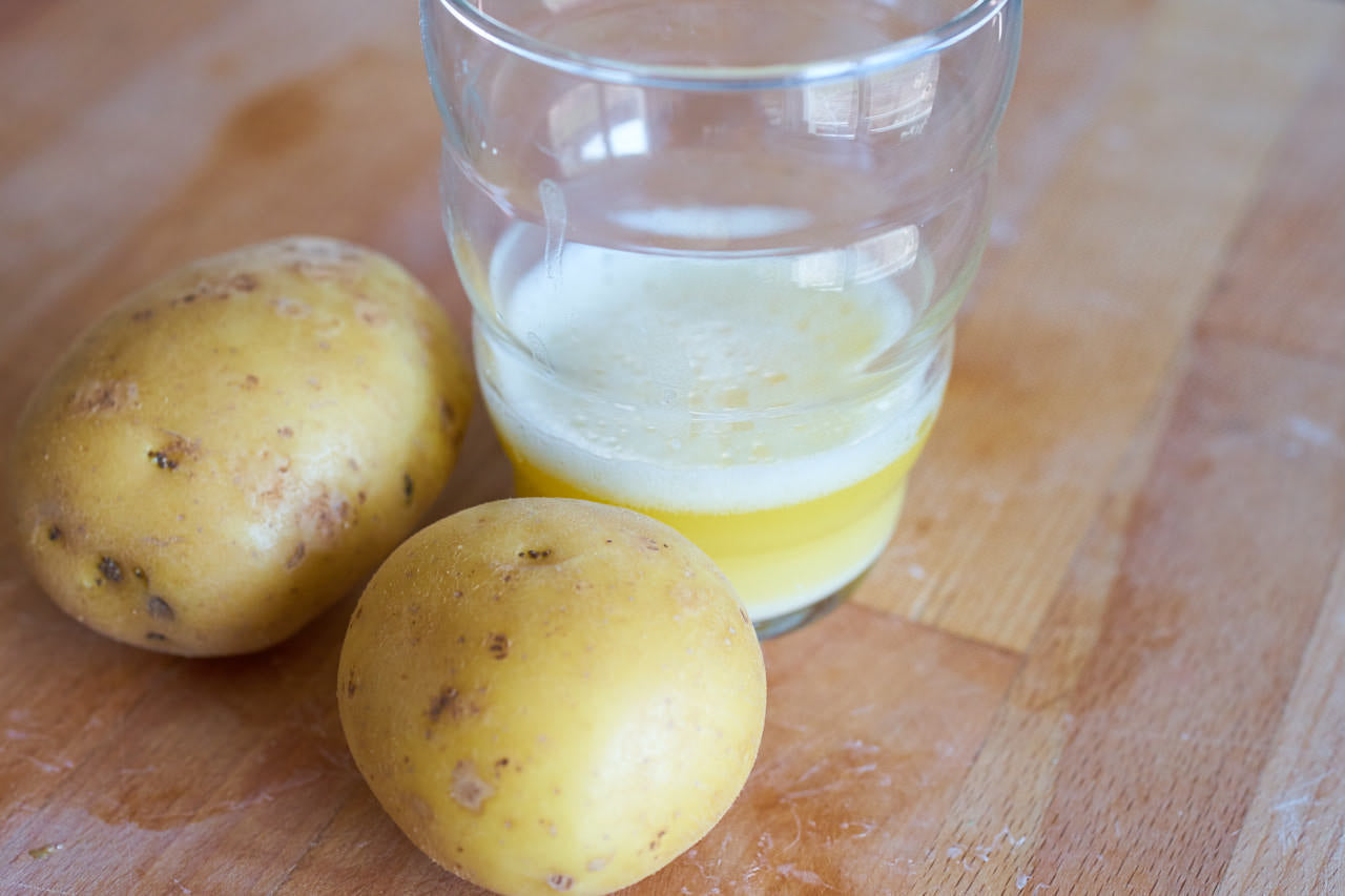 Kartoffelsaft selber machen