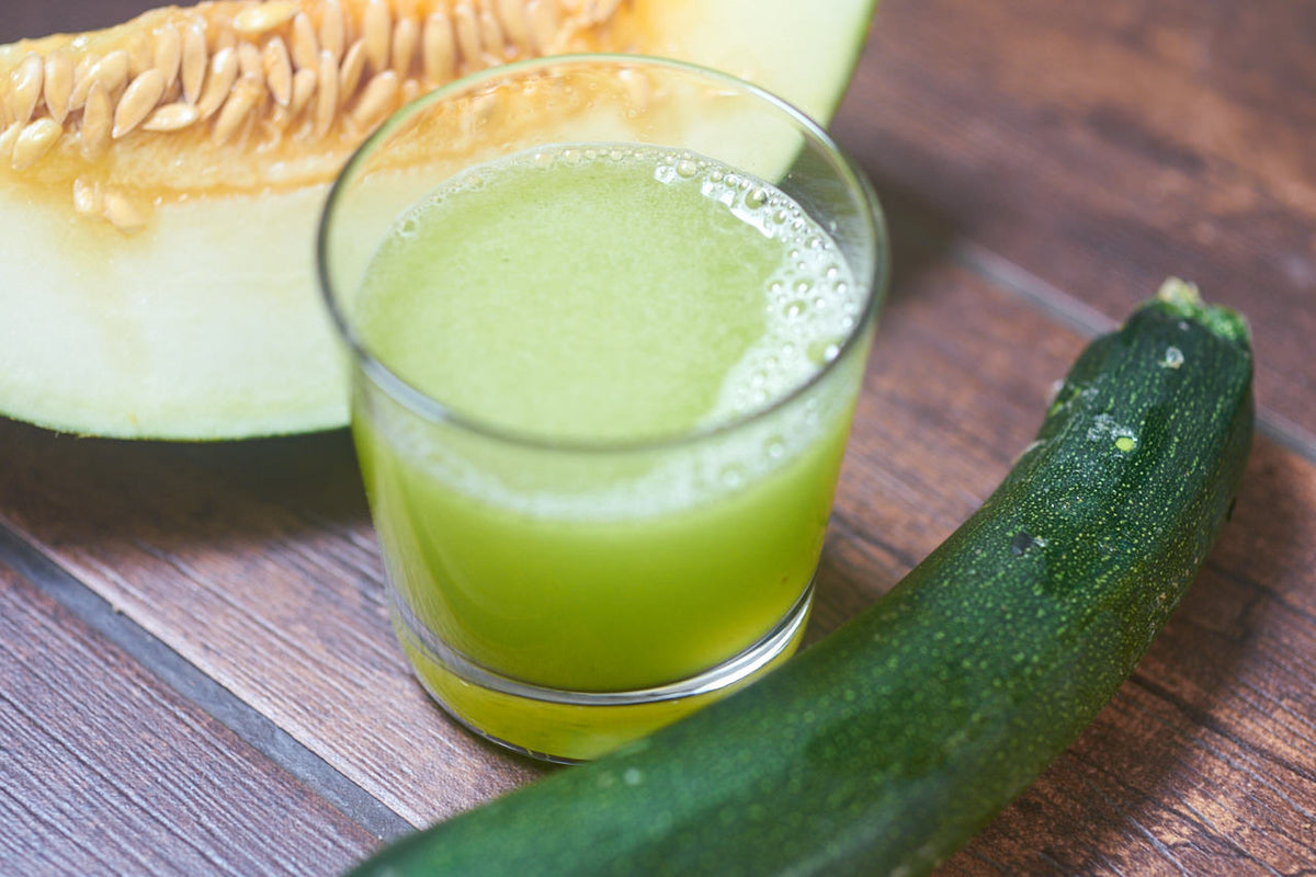 Saftrezept - Zucchini und Melone