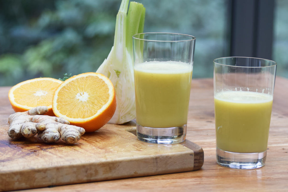Saftrezept - Fenchel Ingwer Shot