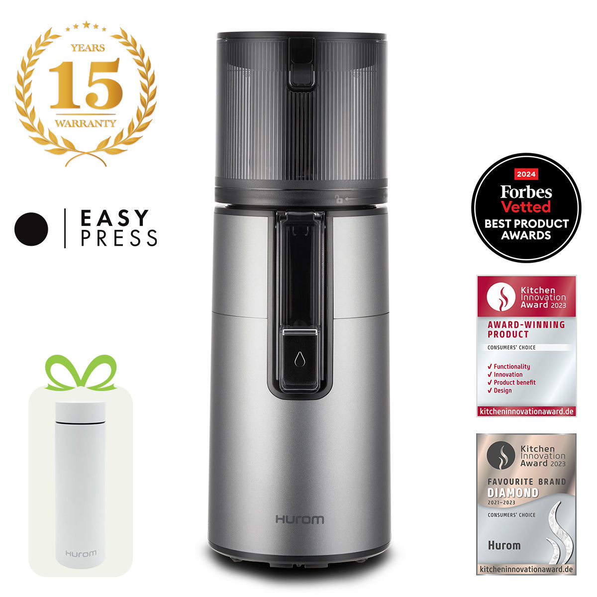 Hurom H400 - Easy Clean Slow Juicer von Hurom - Produktbild