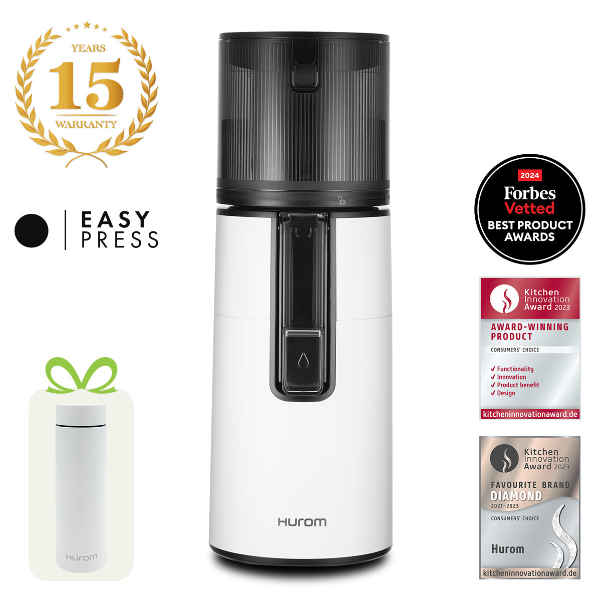 Hurom H400 - Easy Clean Slow Juicer
