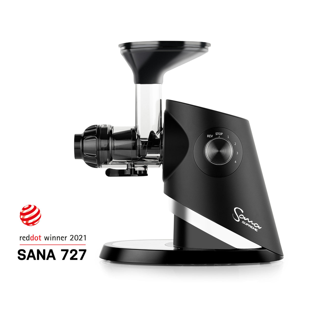 Sana Supreme EUJ-727 Juicer Schwarz Red Dot