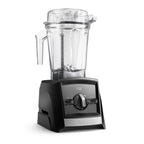 Vitamix Ascent A2500i stand blender in black - right side glamour view with control panel and 2.0L container