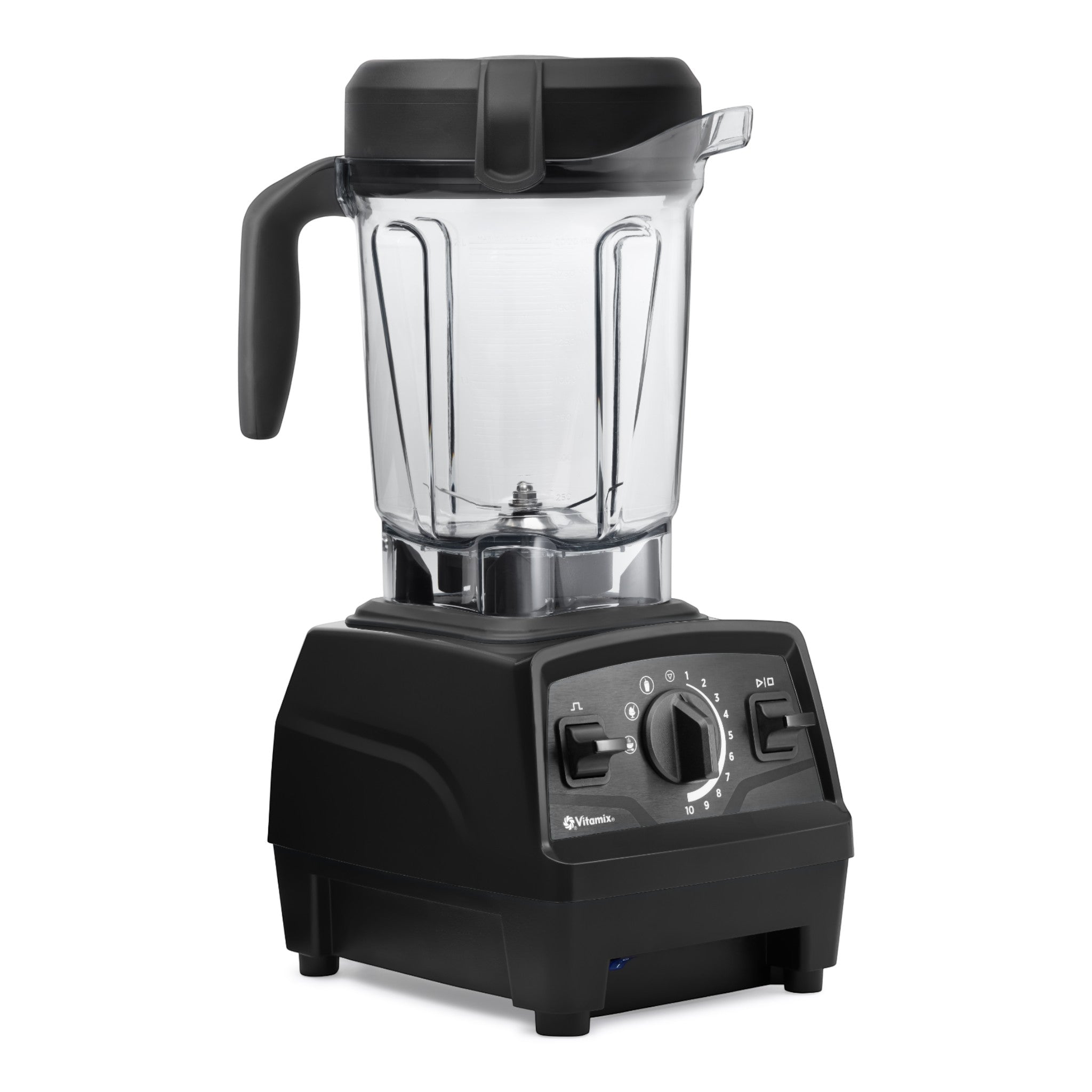 Vitamix E520 Black Side Angle View