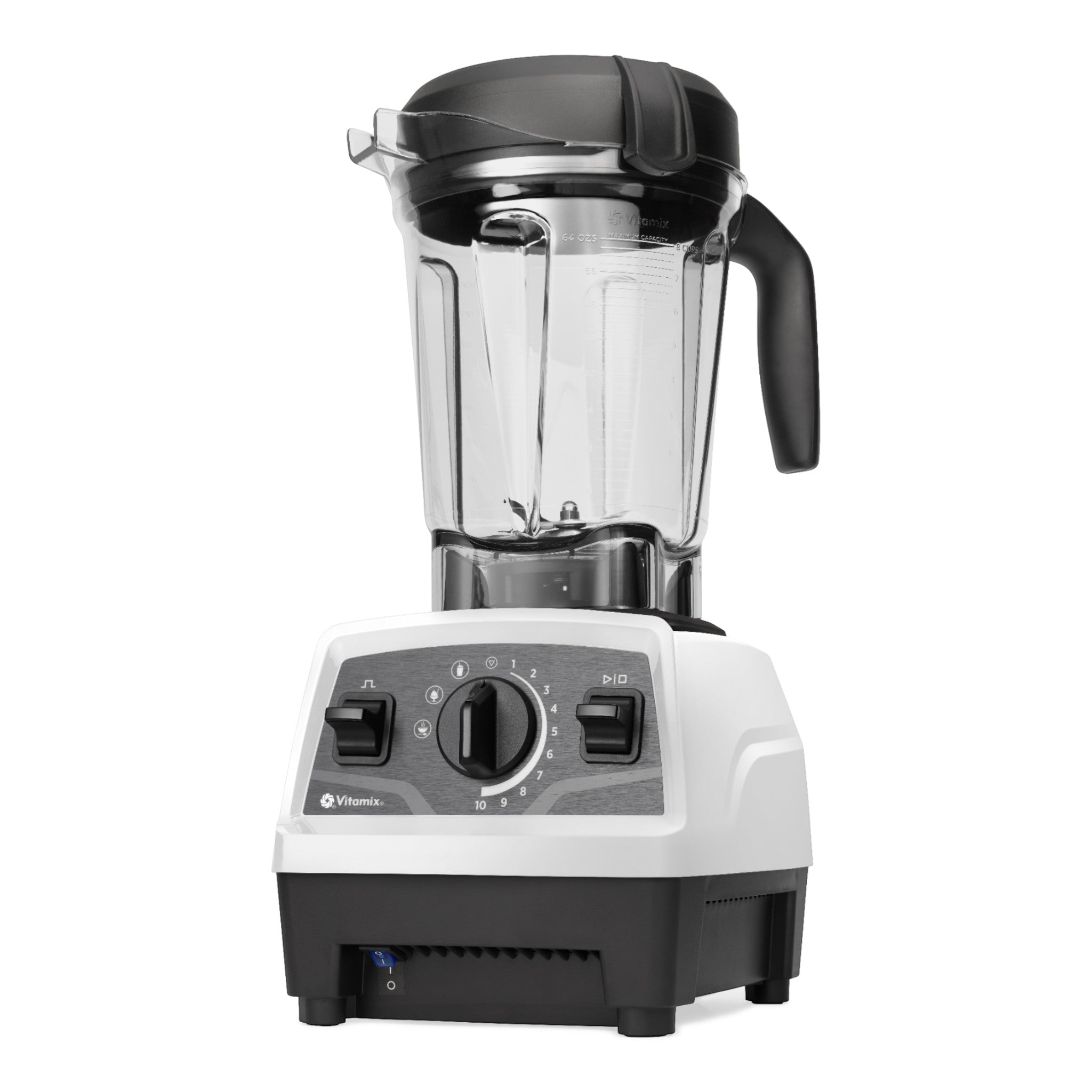 Vitamix E520 White Left Side View