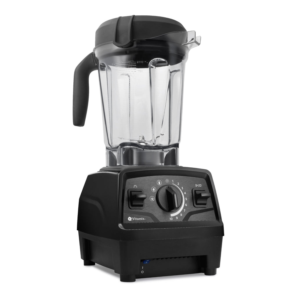 Vitamix Explorian E520 High Performance Blender Black Front View