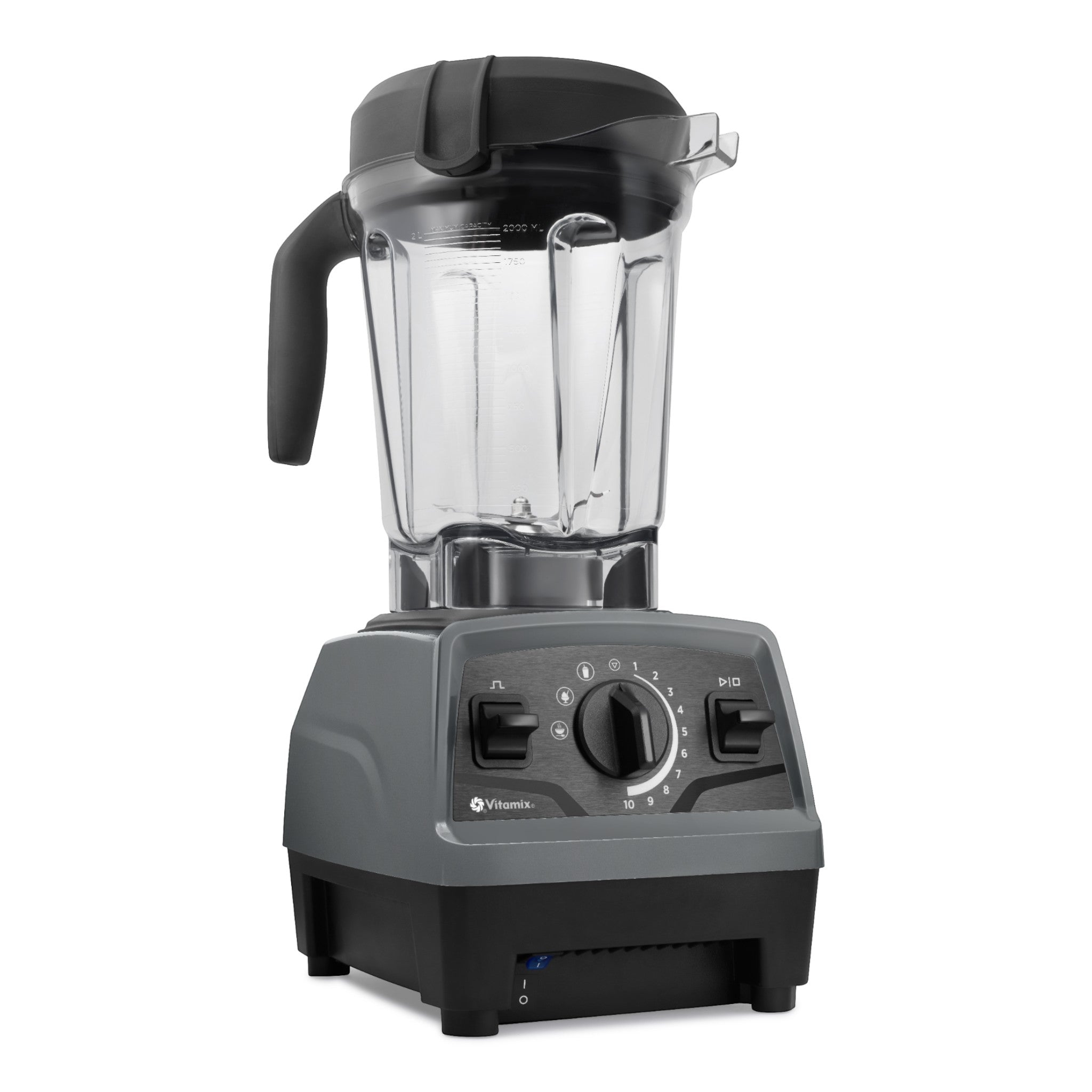 Vitamix Explorian E520 High Performance Blender Slate Grey Front View