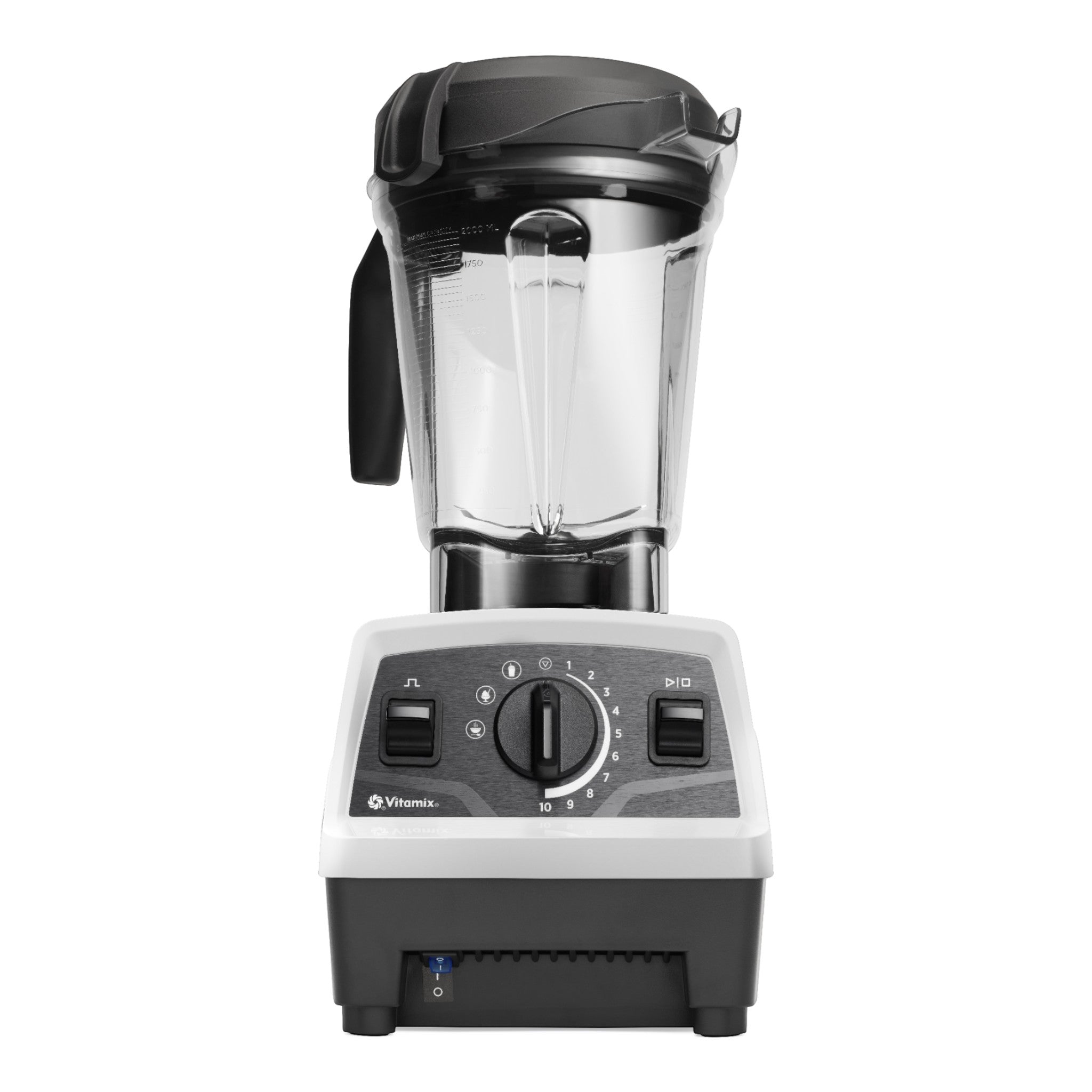 Vitamix Explorian E520 High Performance Blender White Front View
