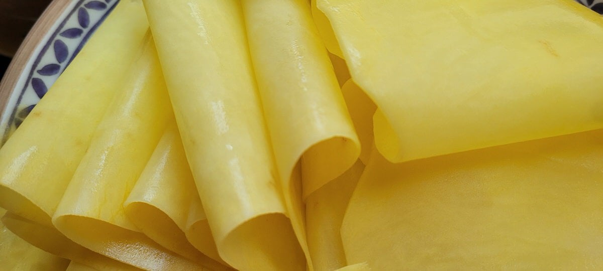 Kartoffeln in Scheiben