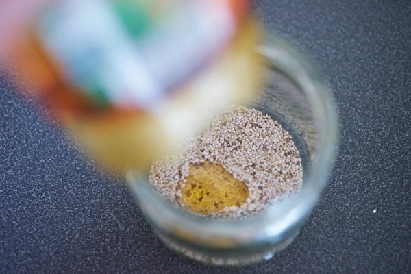 Mit einem Schuss Agavendicksaft süßen