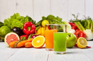 Frisch aus der Saftpresse