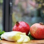Chicoree Granatapfel Koriander Saft