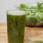 Glas mit Selleriesaft