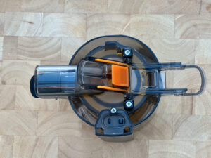 Tresterklappe geöffnet