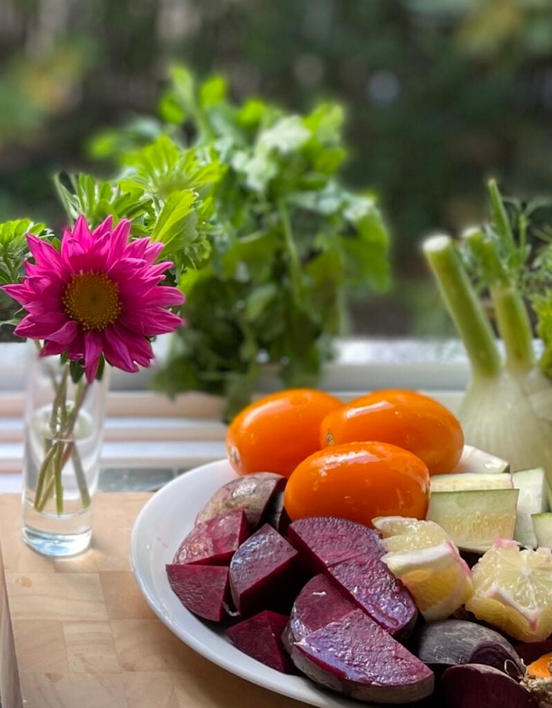 Zutaten für den Rote bete Saft