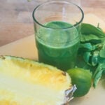 Ananas Limette Spinat Saft