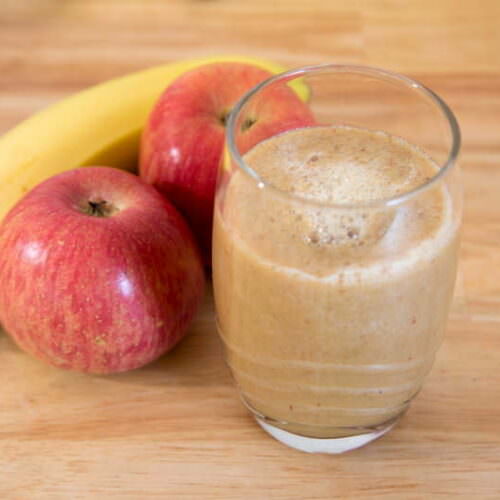 Apfel Banane Smoothie