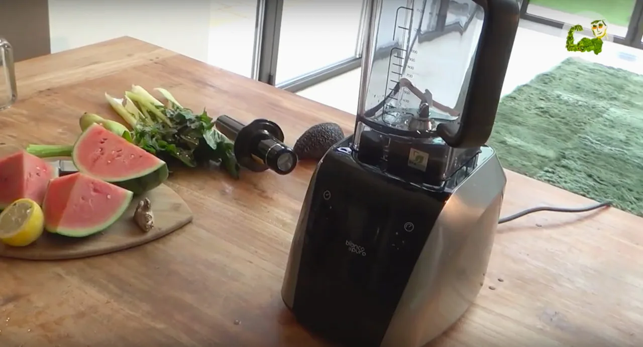 Bianco Hochleistungsmixer und Smoothie-Zutaten