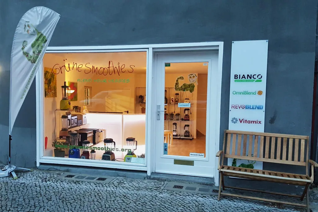 Außenansicht vom Ladengeschäft