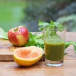 Papaya Staudensellerie Apfel Saft