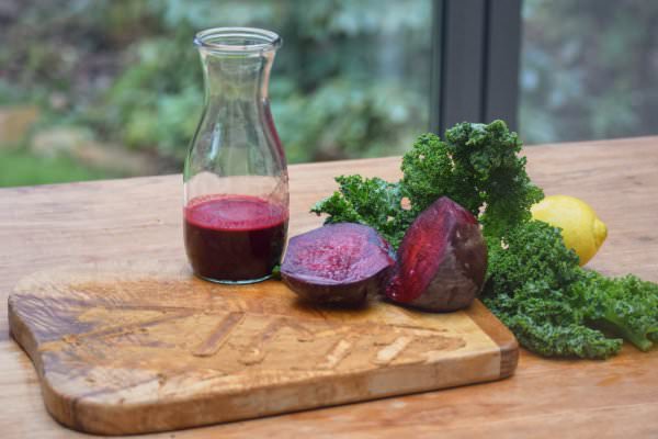Saft Rote Beete Gruenkohl Birne
