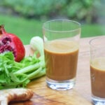 Staudensellerie Granatapfel Saft